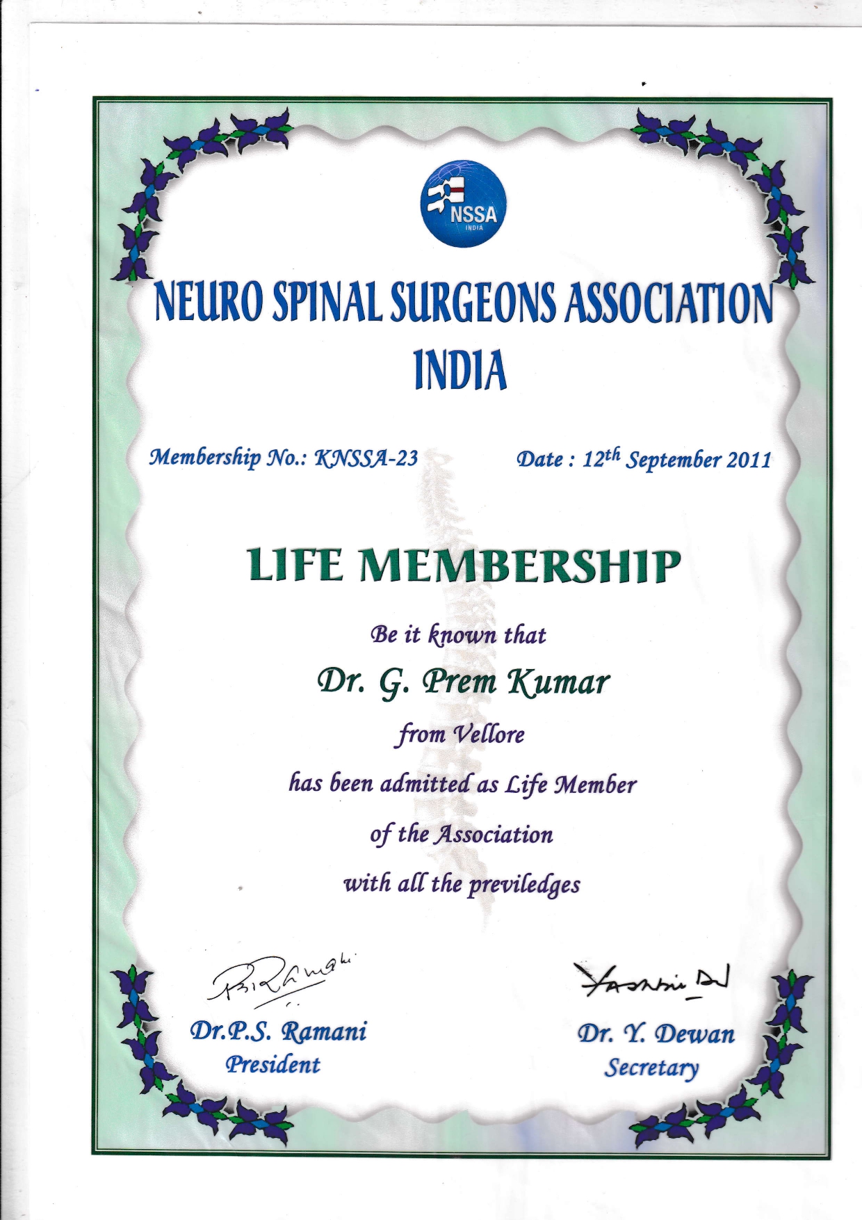 ISO Certificate